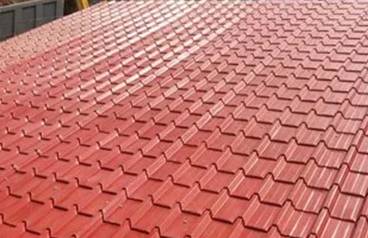 Colour Coated Roof
